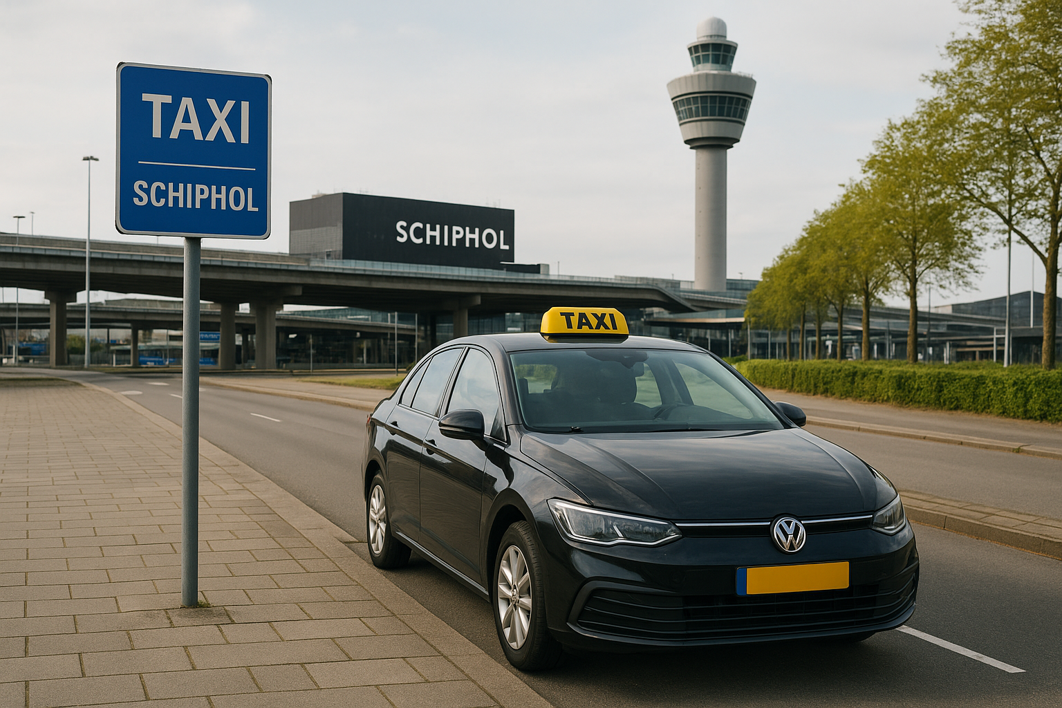 Foto bij Airport taxi in Amsterdam: tips voor goedkoop en stressvrij reizen